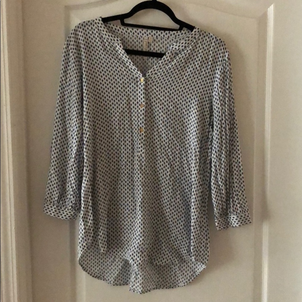 Grand and Greene three quarter length blouse
